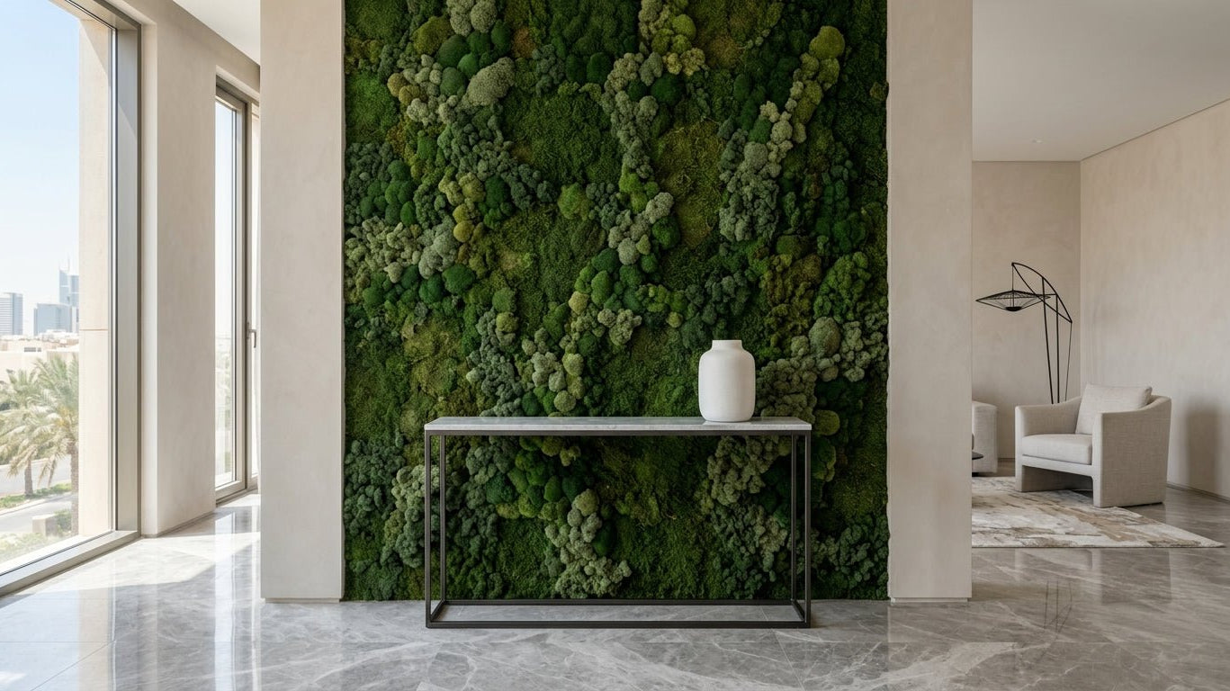 Preserved Moss Walls: A Style Guide for Riyadh Homes & Offices - Bostan