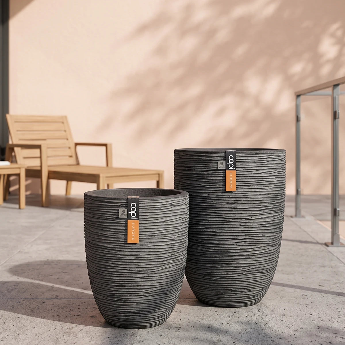 Capi Europe Vase Elegant Low Rib NL