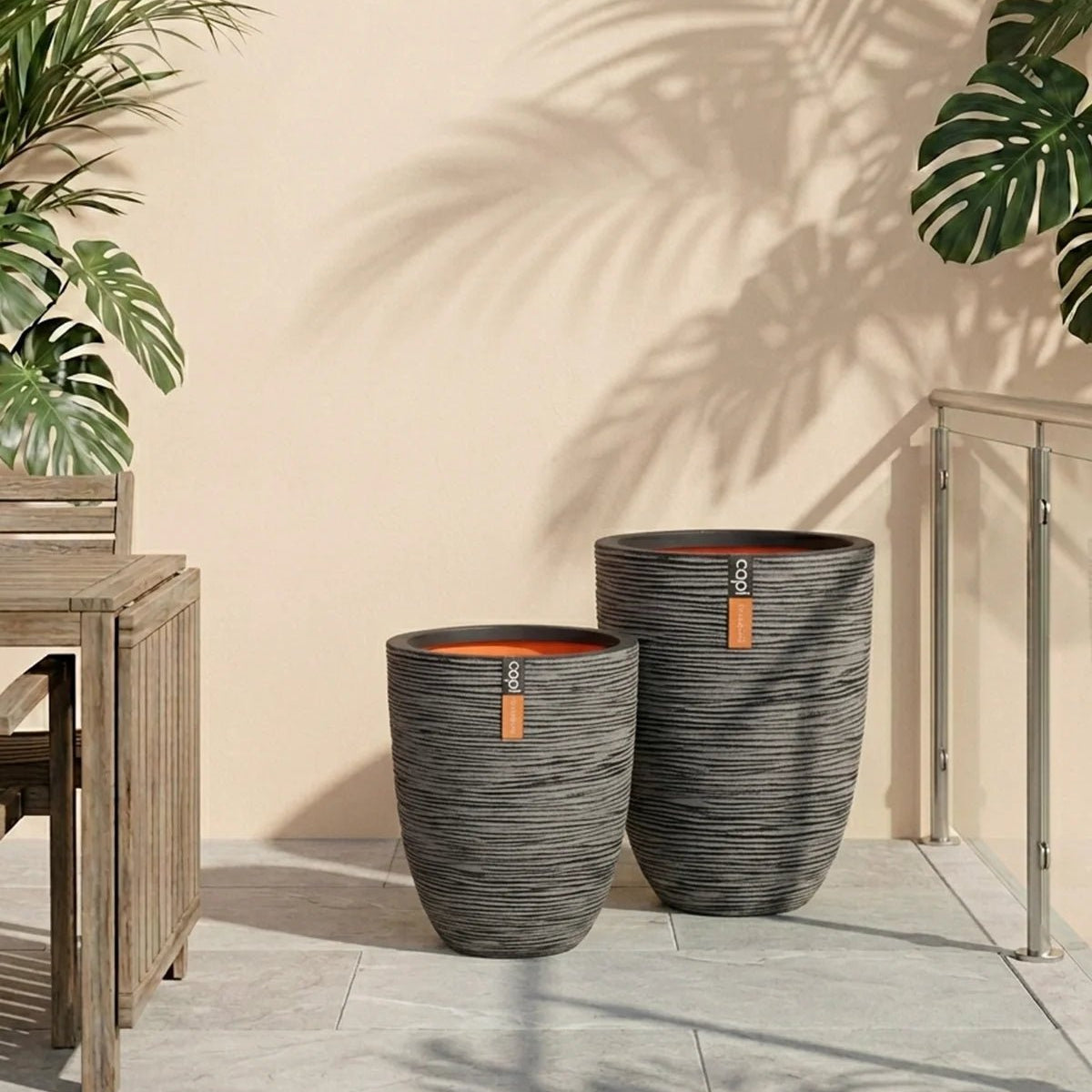 Capi Europe Vase Elegant Low Rib NL - Bostan