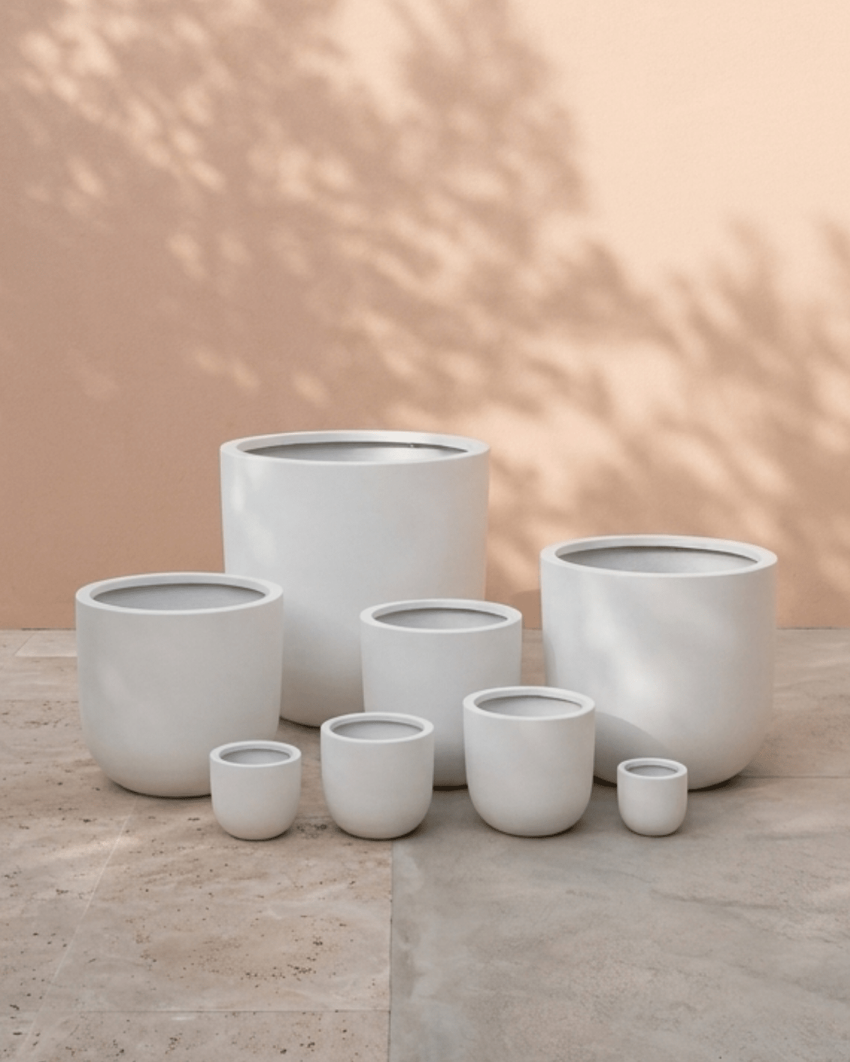 Classic Round Fiberclay Pot - Bostan