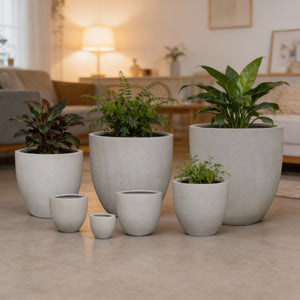 Fiber Clay Pot DW172257 - Bostan Al Jazeera