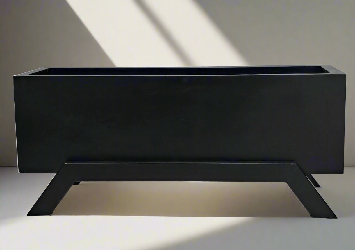 GRP RECTANGULAR PLANTER BOXES WITH STAND - Bostan Al Jazeera