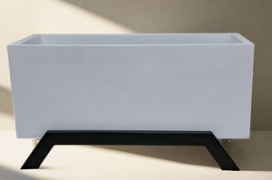 GRP RECTANGULAR PLANTER BOXES WITH STAND - Bostan Al Jazeera