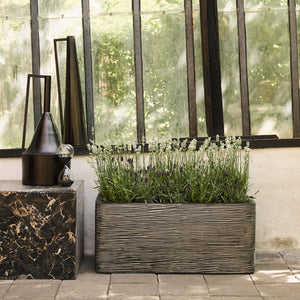 Planter Rectangle Rib NL - Bostan Al Jazeera