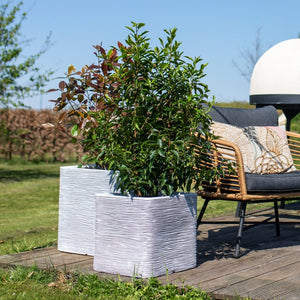 Planter Square Rib NL - Bostan Al Jazeera