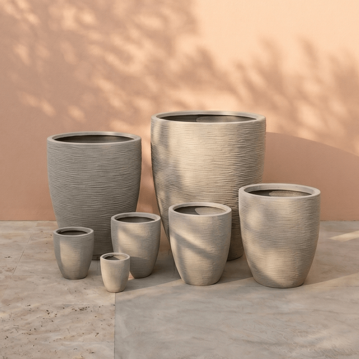 Ribwave Fiberclay Pot - Bostan