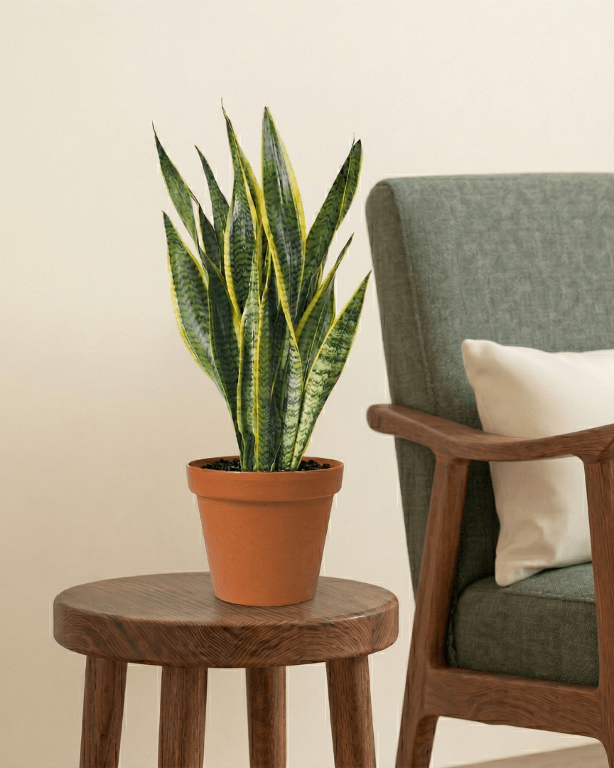 Snake Plant (Sansevieria trifasciata Laurentii) - Bostan