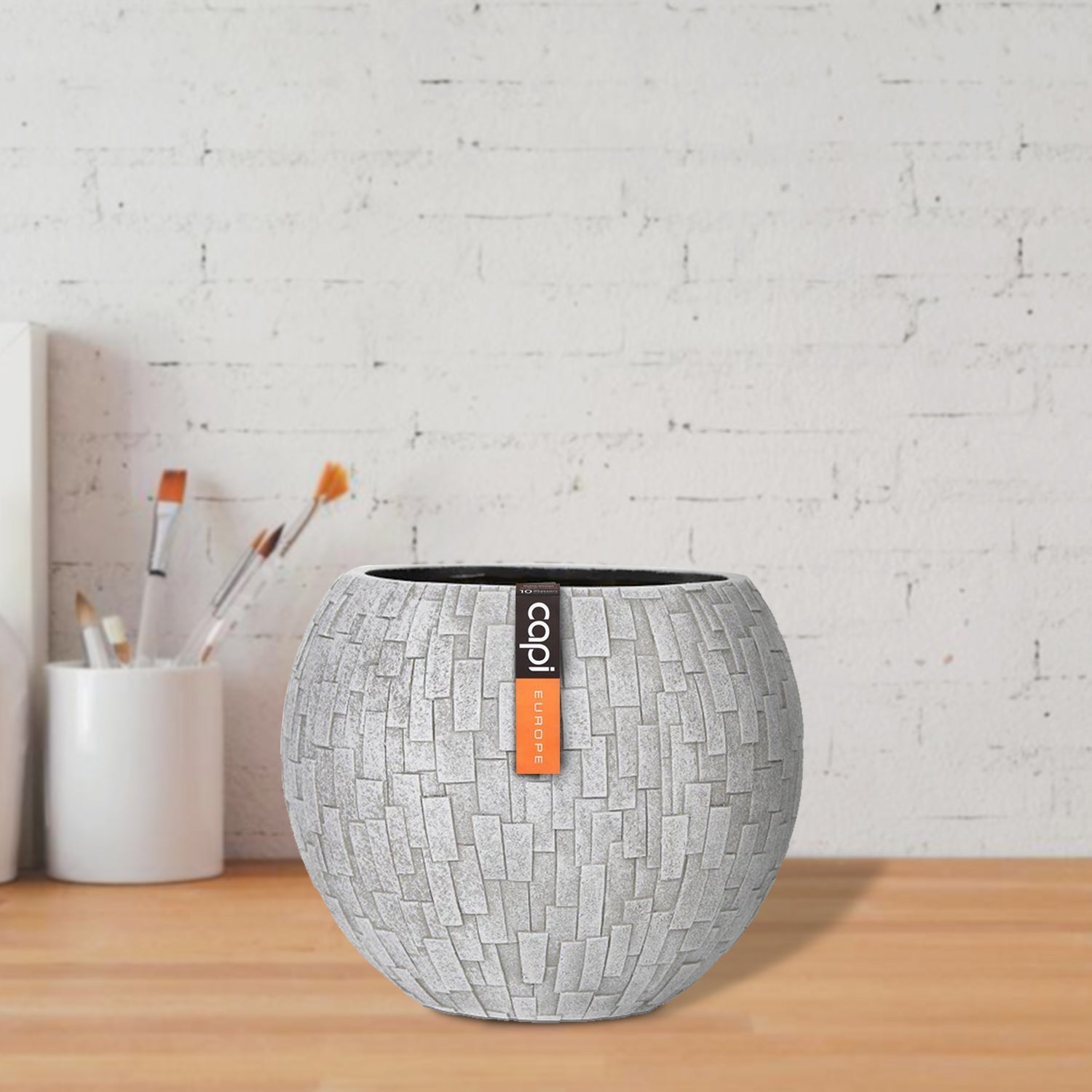 Vase Ball Stone BSTI 109 - Bostan Al Jazeera