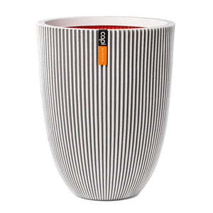 Vase Elegant Low Groove NL - Bostan Al Jazeera