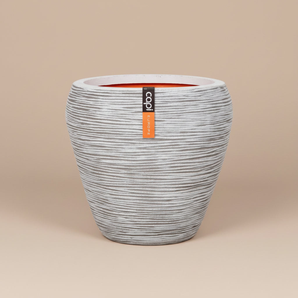 Vase Taper Round Rib NL - Bostan Al Jazeera