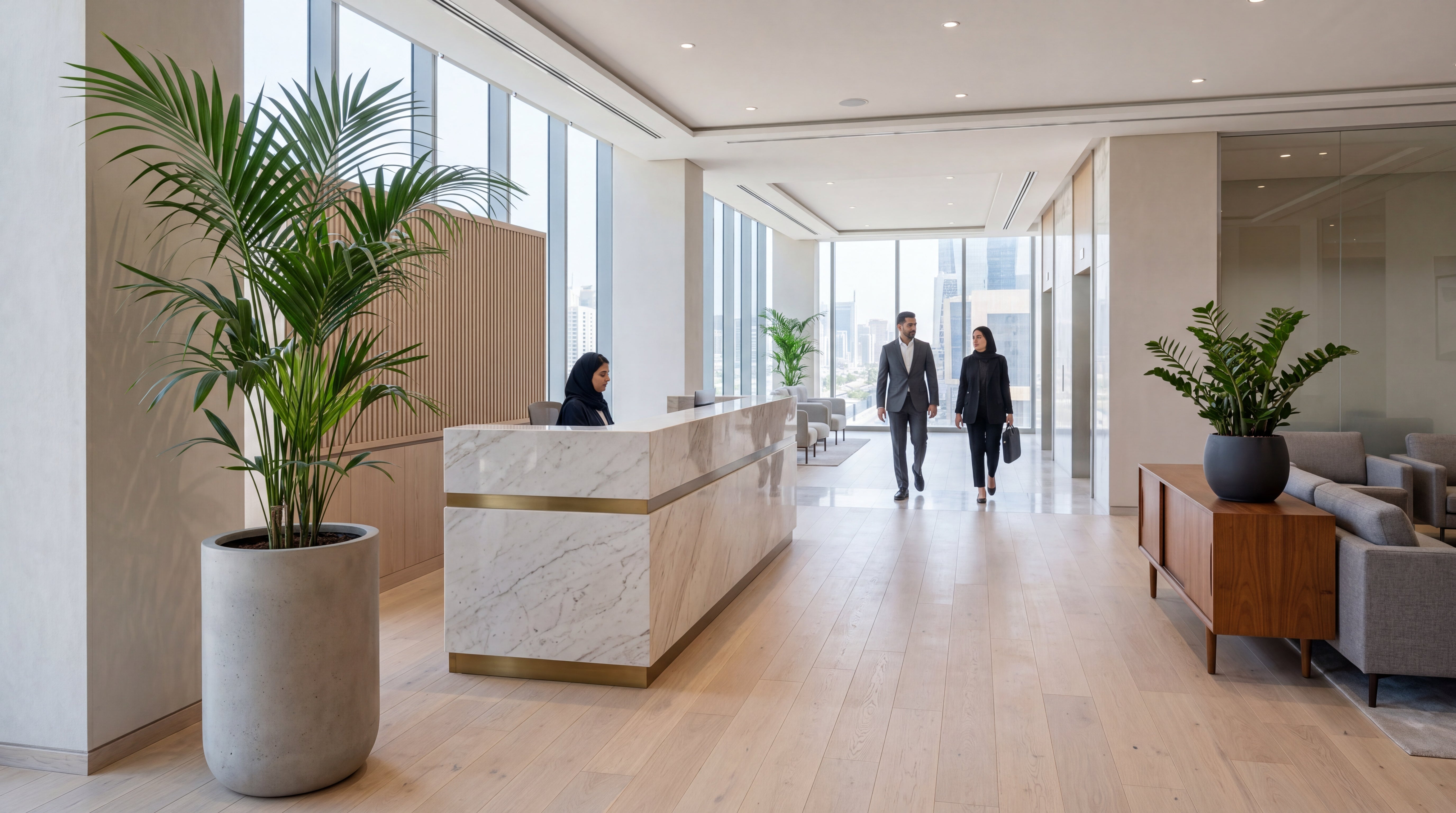 Office Plants Riyadh: A Commercial Buyer's Guide for Businesses, Clinics & Hospitality - Bostan