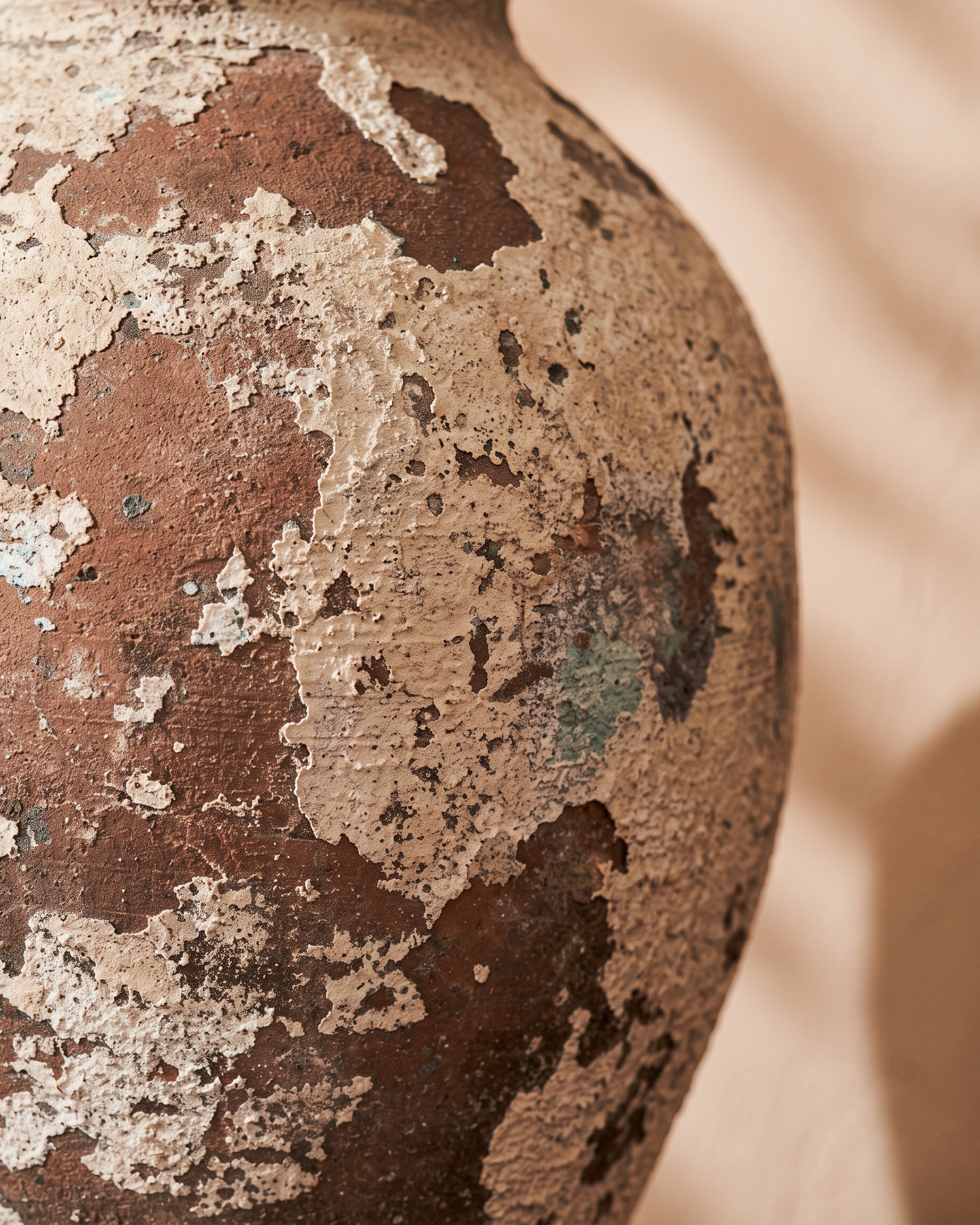 Vintage Mix Vase, close-up of the surface texture