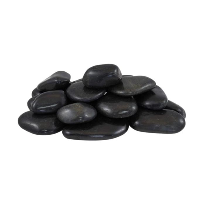 Pebbles Polished Black 10kg bag