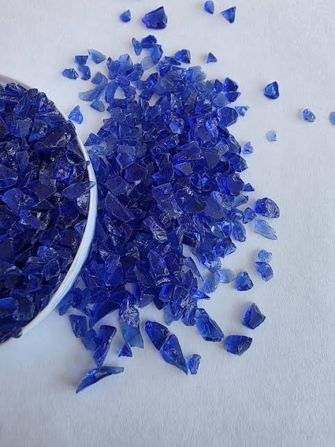 Glass Mulch 3-5cm size,10kg Bag