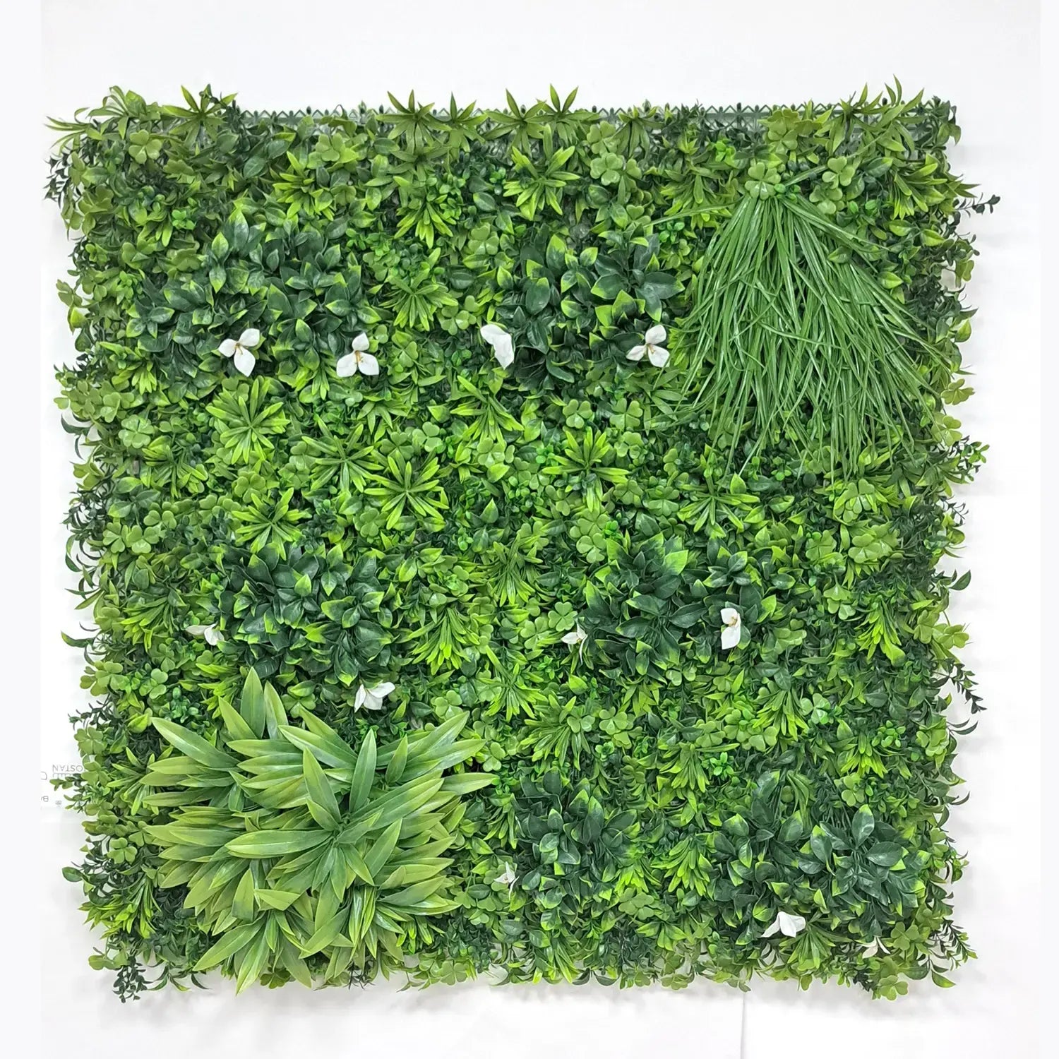 3D Artificial Green Wall Panel