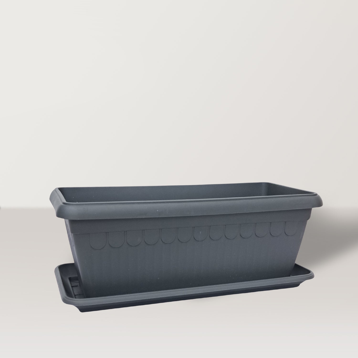 Antina Jardinieries Rectangular Plastic Pot - Bostan Al Jazeera