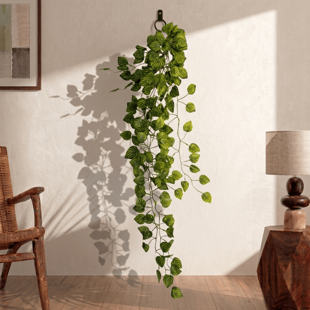 Artificial green rattan vine 012 - 90cm - Bostan