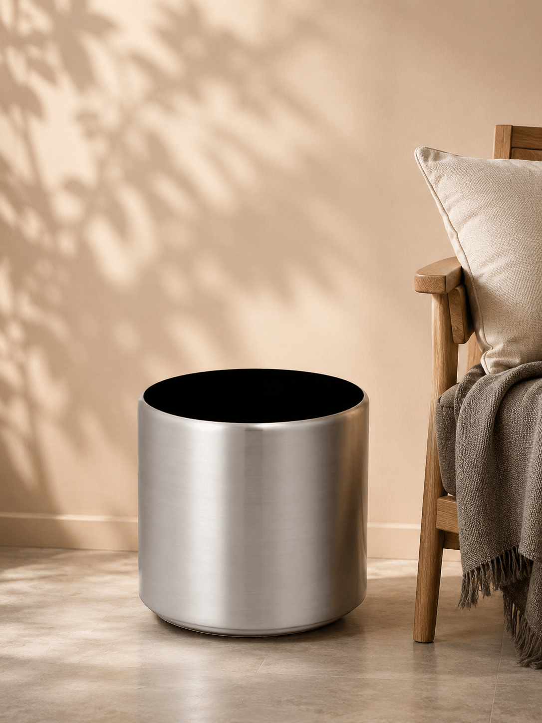 Brushed Aluminum Pot - Sale - Bostan