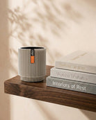 Capi Europe Vase Cylinder Groove BGVI 312 - Sale - Bostan