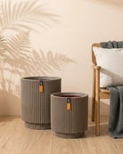 Capi Europe Vase Cylinder Groove NL - Bostan