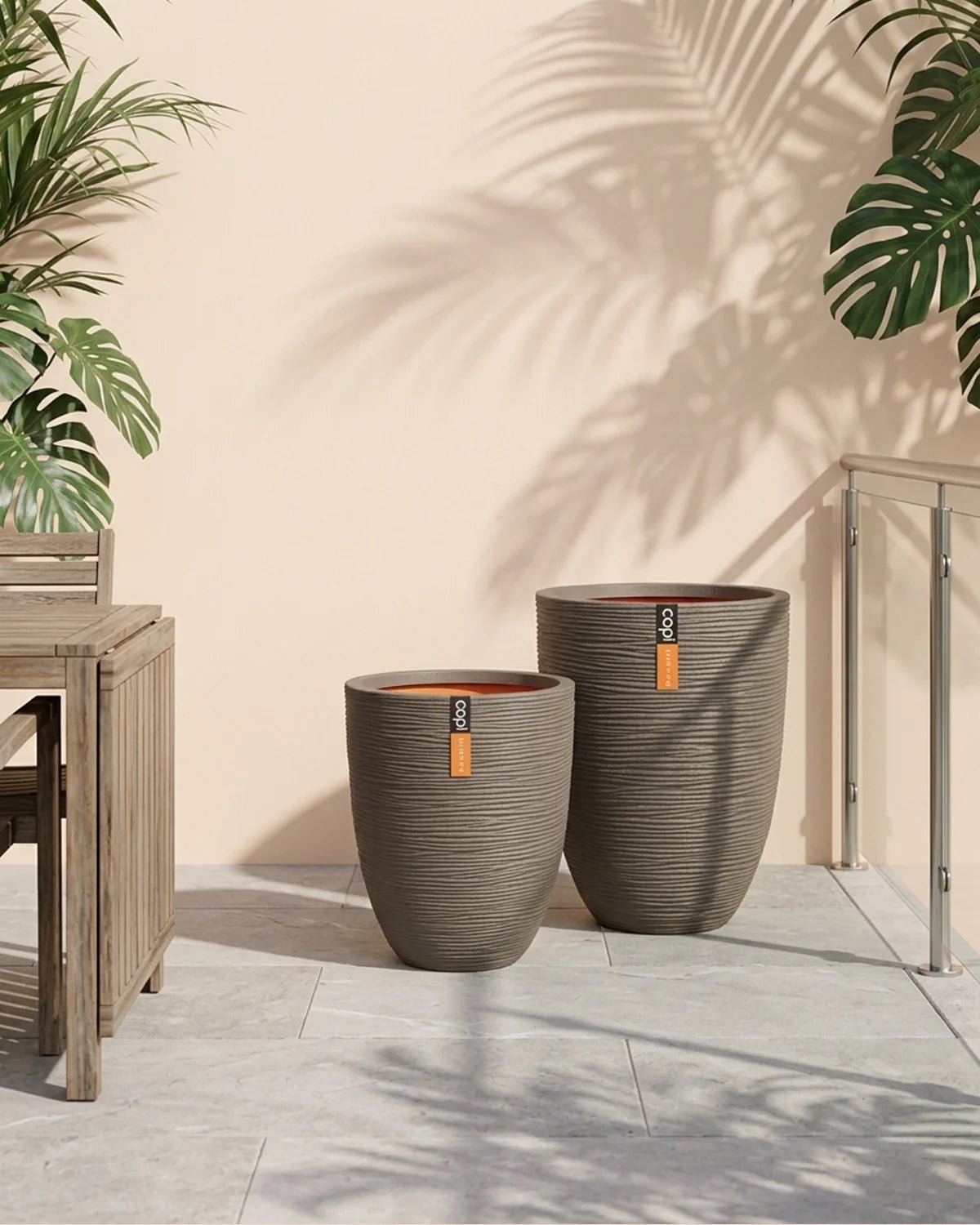 Capi Europe Vase Elegant Low Rib NL - Bostan