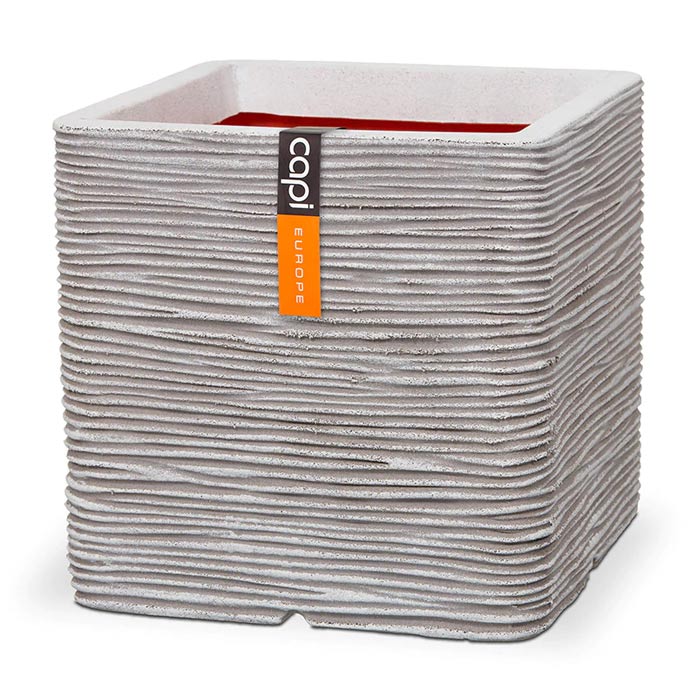 Capi Planter Square Rib KOFI 902 - Bostan Al Jazeera