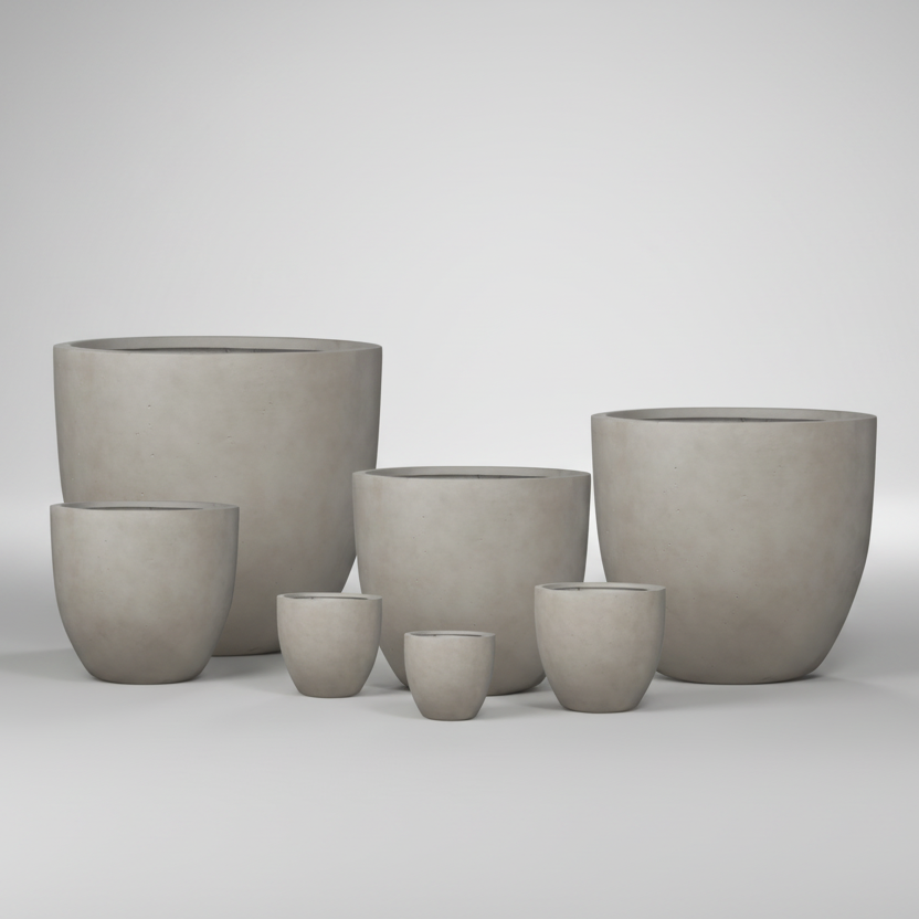 Fiber Clay Pot DW172257 - Bostan Al Jazeera