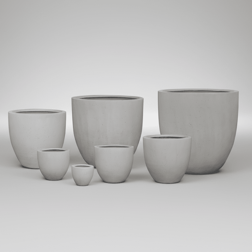 Fiber Clay Pot DW172257 - Bostan Al Jazeera