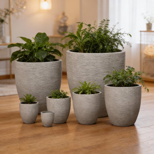 Fiber Clay Pot DW184372 - Bostan Al Jazeera