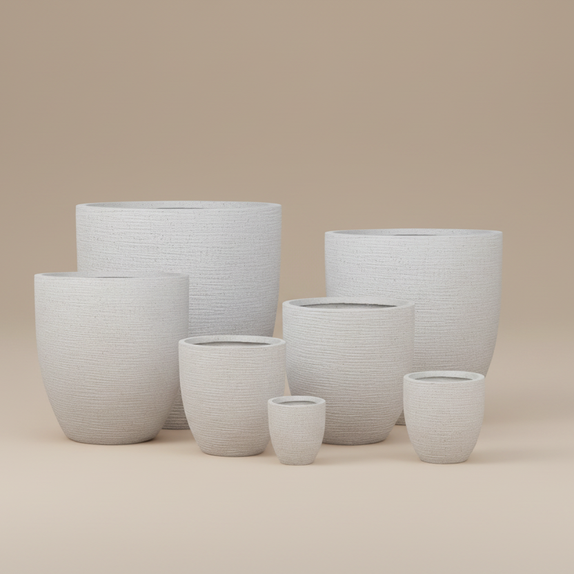 Fiber Clay Pot DW184372 - Bostan Al Jazeera