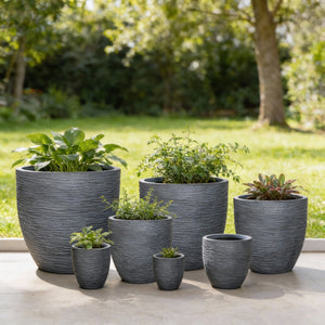 Fiber Clay Pot DW184372 - Bostan Al Jazeera