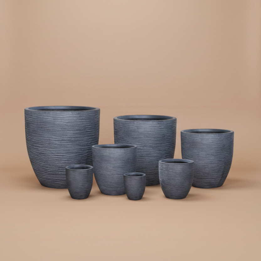 Fiber Clay Pot DW184372 - Bostan Al Jazeera