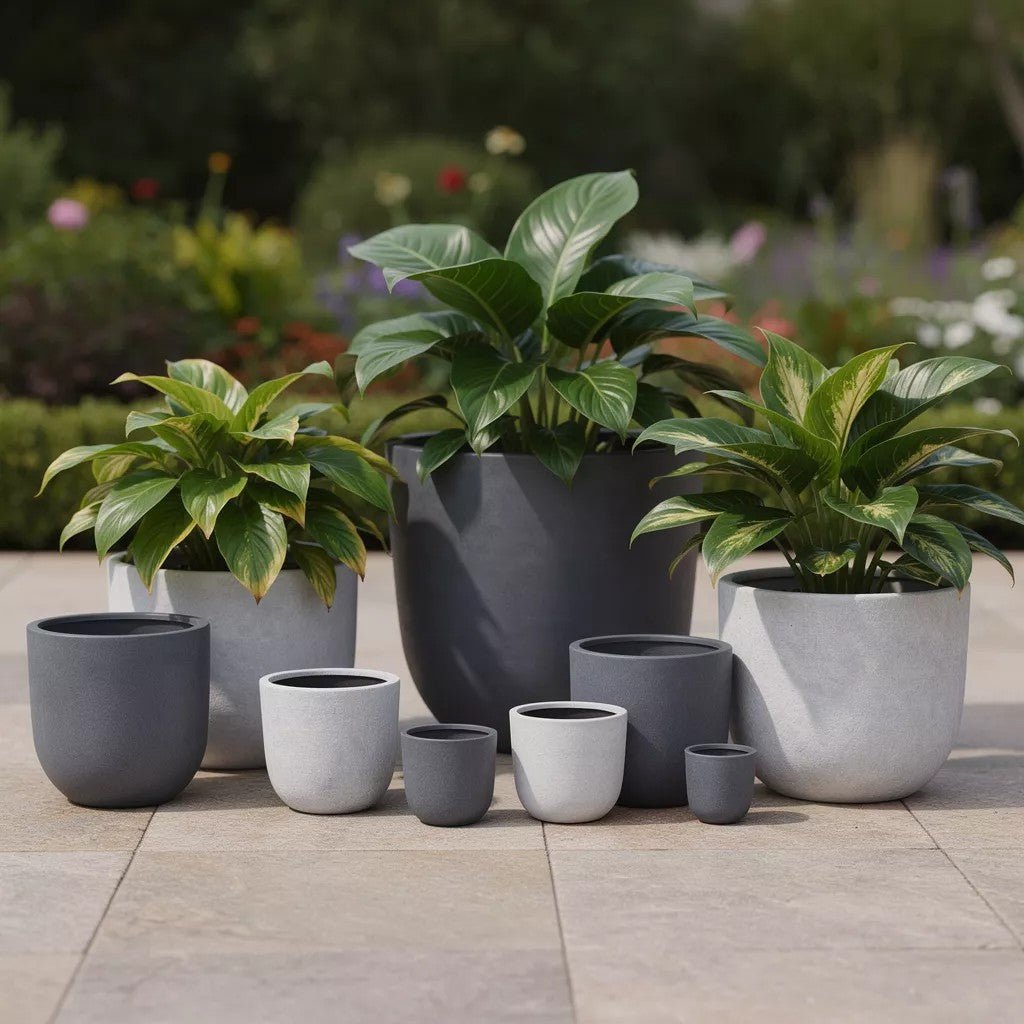 Fiber Clay Pot DW258918 - Bostan Al Jazeera