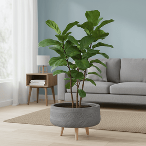 Fiber Clay Pot LT - 13963 - Bostan Al Jazeera