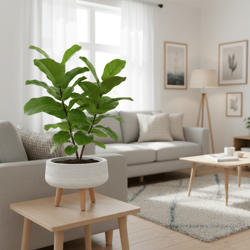 Fiber Clay Pot LT - 13963 - Bostan Al Jazeera