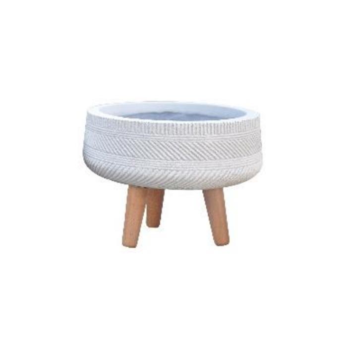 Fiber Clay Pot LT - 13963 - Bostan Al Jazeera