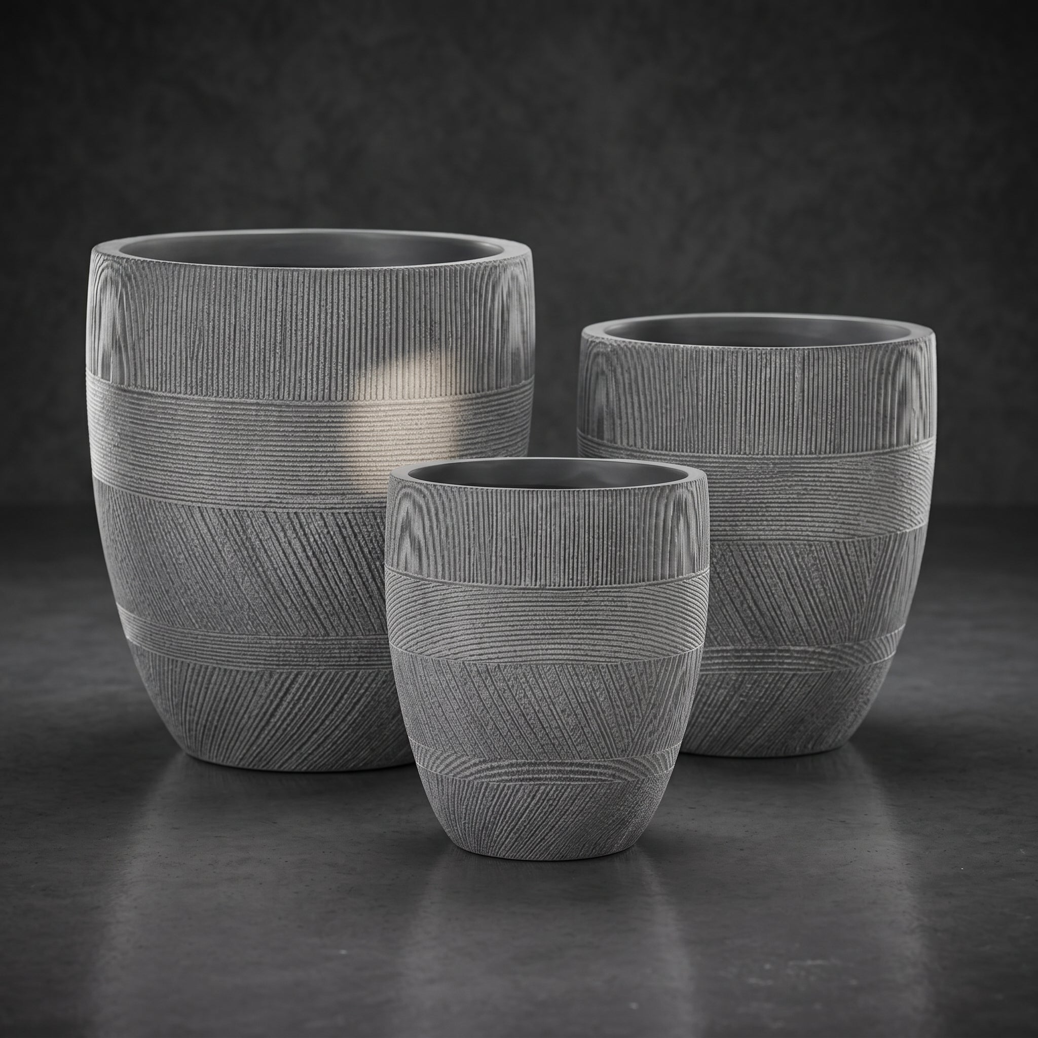 Fiber clay Pot LT14492 - 3S - Sale - Bostan