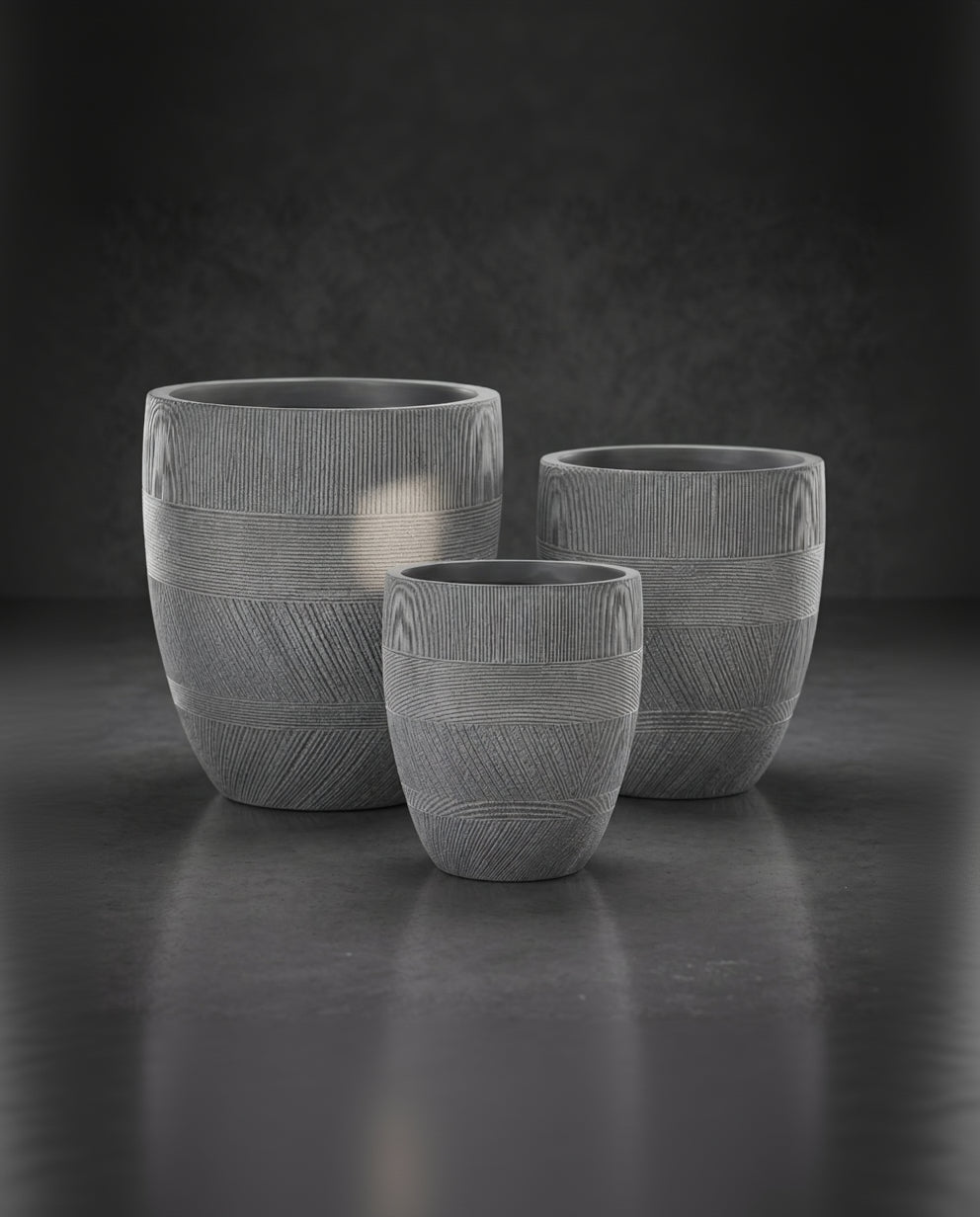 Fiber clay Pot LT14492 - 3S - Sale - Bostan