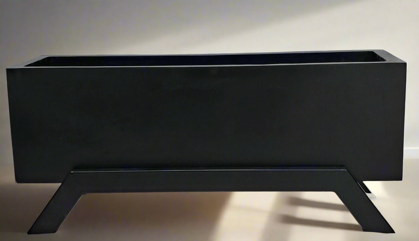 GRP RECTANGULAR PLANTER BOXES WITH STAND - Bostan Al Jazeera