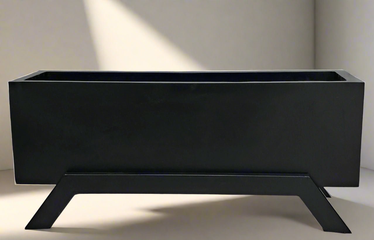 GRP RECTANGULAR PLANTER BOXES WITH STAND - Bostan Al Jazeera