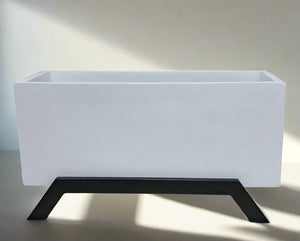 GRP RECTANGULAR PLANTER BOXES WITH STAND - Bostan Al Jazeera