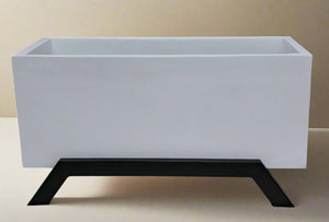 GRP RECTANGULAR PLANTER BOXES WITH STAND - Bostan Al Jazeera