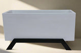 GRP RECTANGULAR PLANTER BOXES WITH STAND - Bostan Al Jazeera