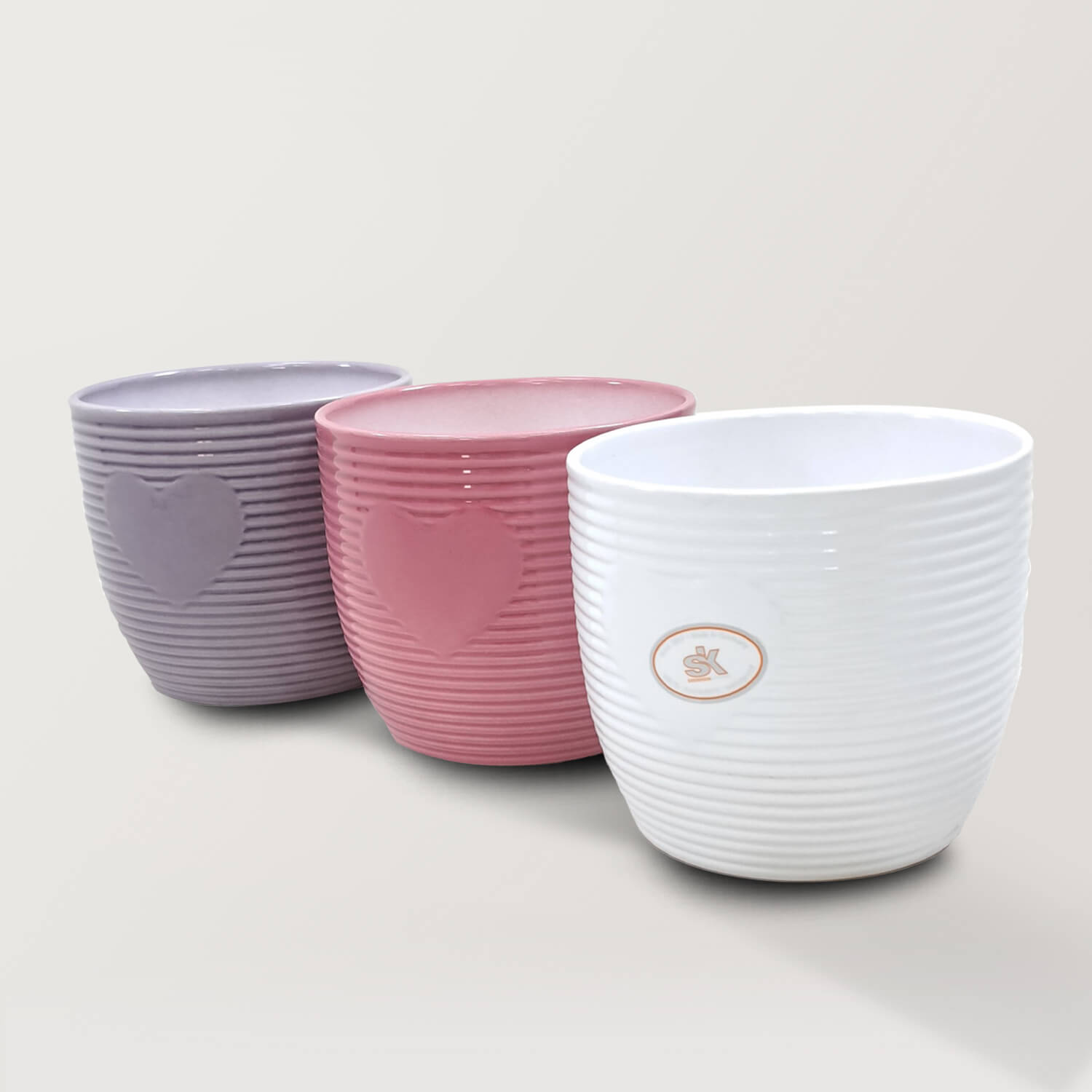 Heart Beat Ceramic Pot - Bostan Al Jazeera