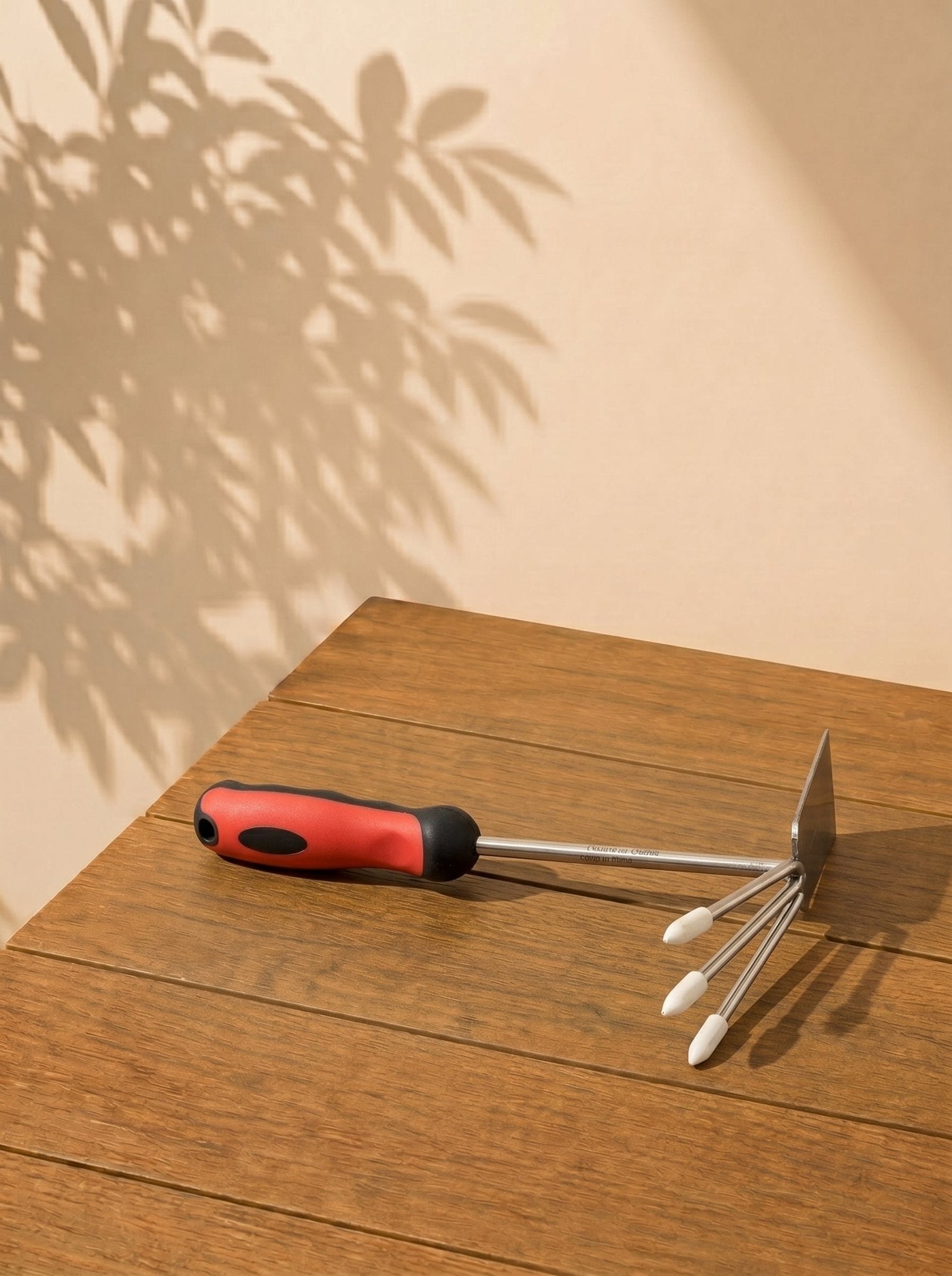Hoe with 3 pins 330mm/13 - 1/4" - Bostan