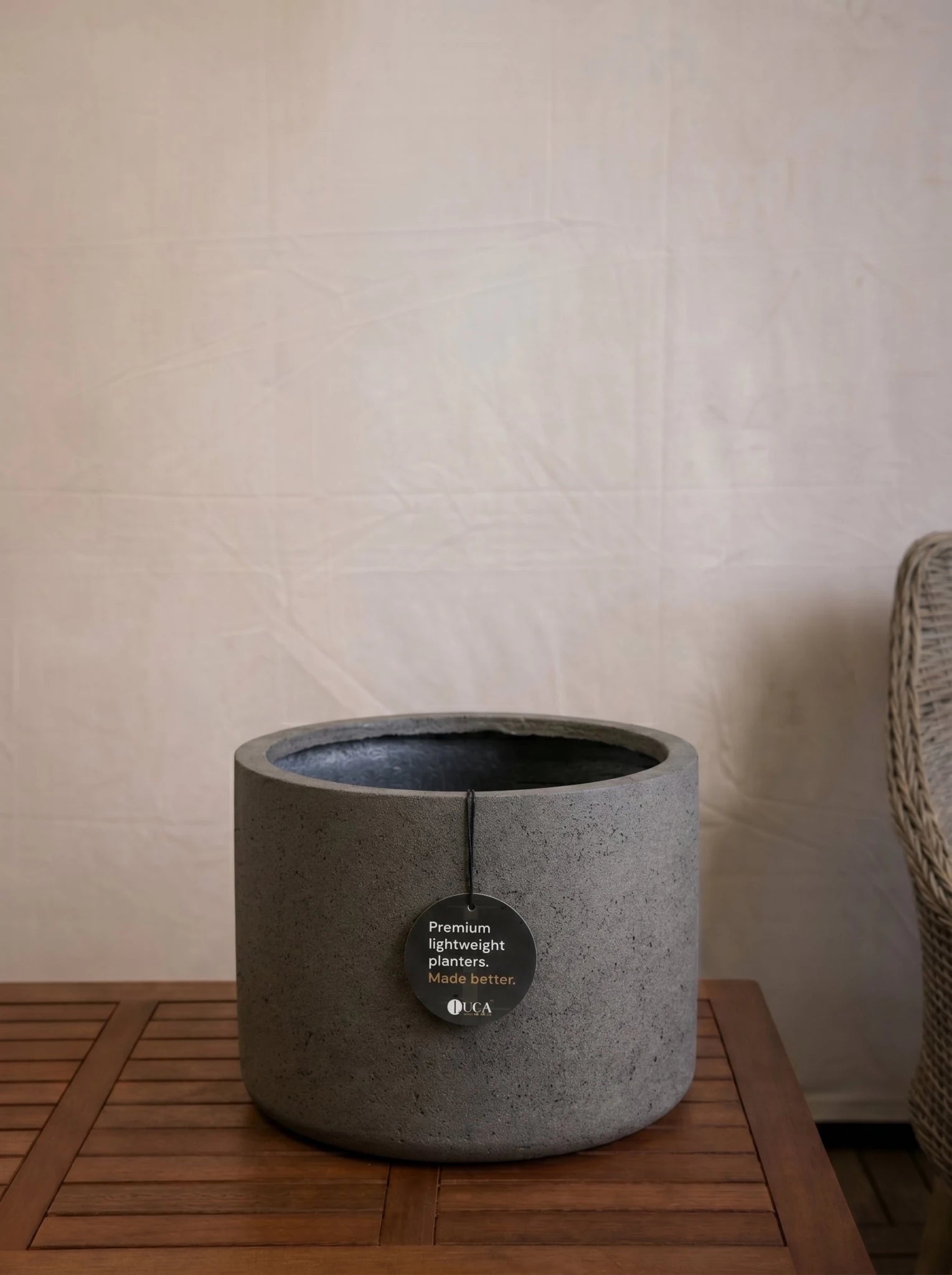 Luca Lifestyle Grigio Cyllinder - Bostan