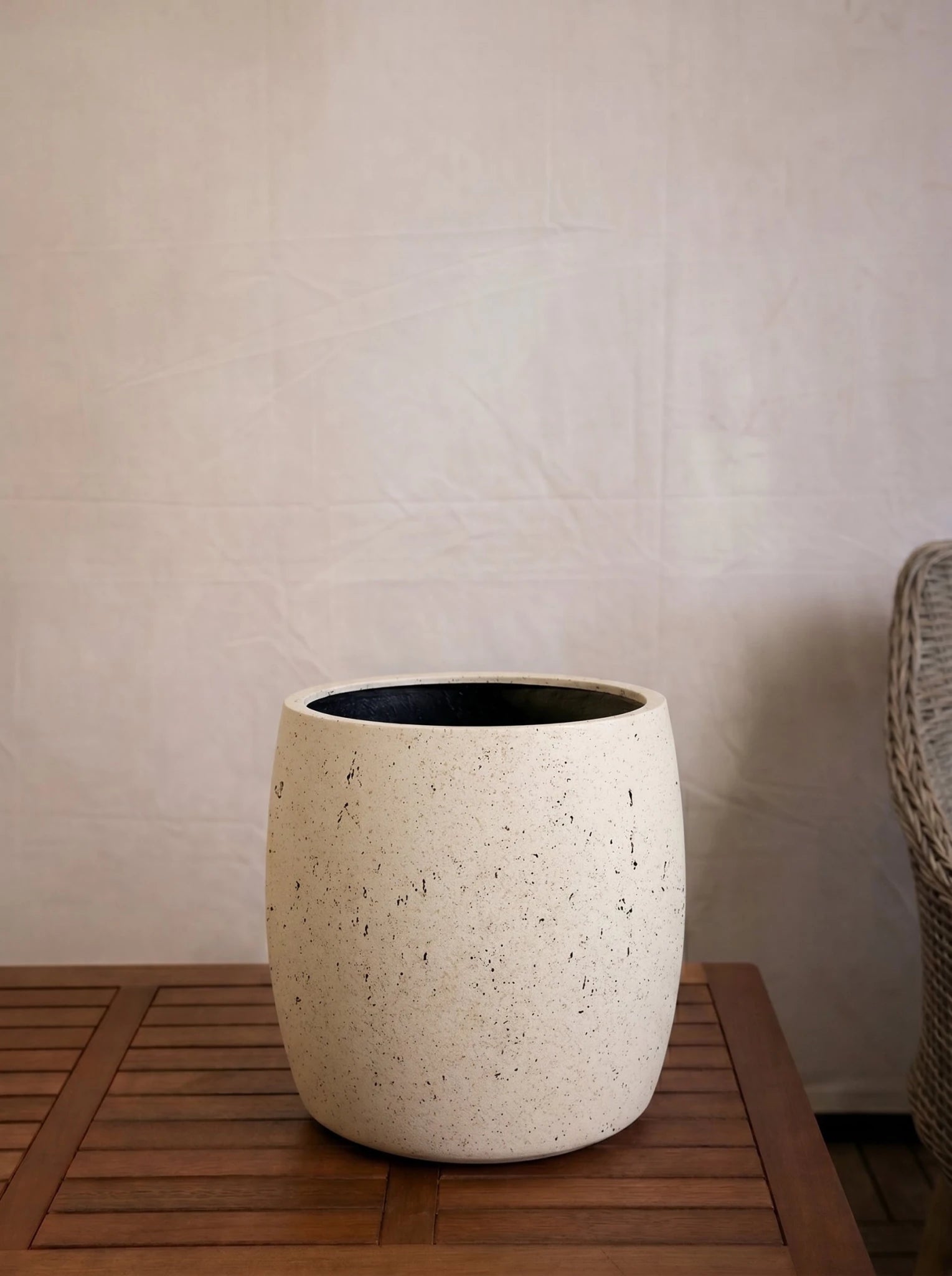 Luca Lifestyle Grigio Modern Pot - Bostan