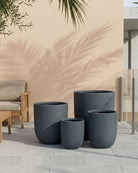 Urban Round Fiberclay Pot - Bostan