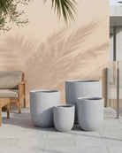 Urban Round Fiberclay Pot - Bostan