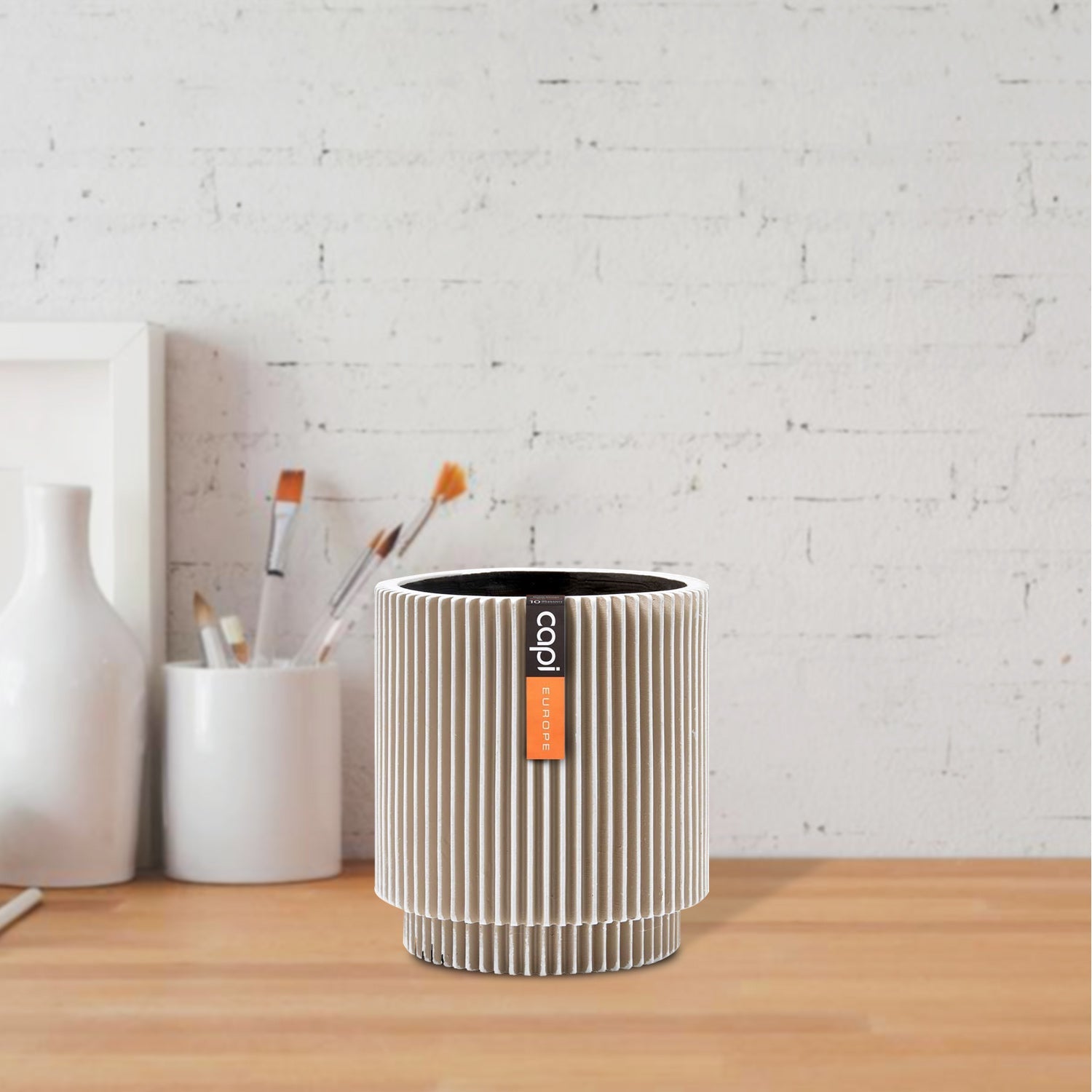 Vase Cylinder Groove BGVI 312 - Bostan Al Jazeera